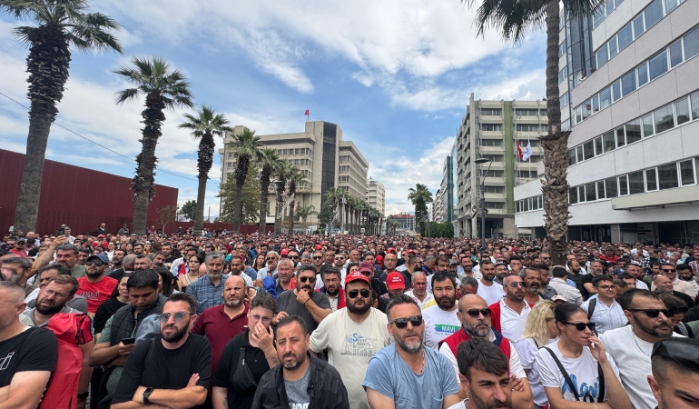 DİSK Genel Başkanı Arzu Çerkezoğlu: Hiçbir gerekçe işçinin alın terinden daha değerli değildir