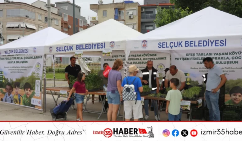 Efes Tarlası Yaşam Köyü’nde Dağıtılan Fideler DMD Hastası Çocuklara Umut Oldu