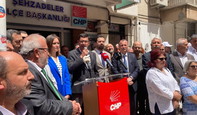 CHP Manisa Örgütü’nden Genel Başkan Özel’e yönelik saldırıya tepki