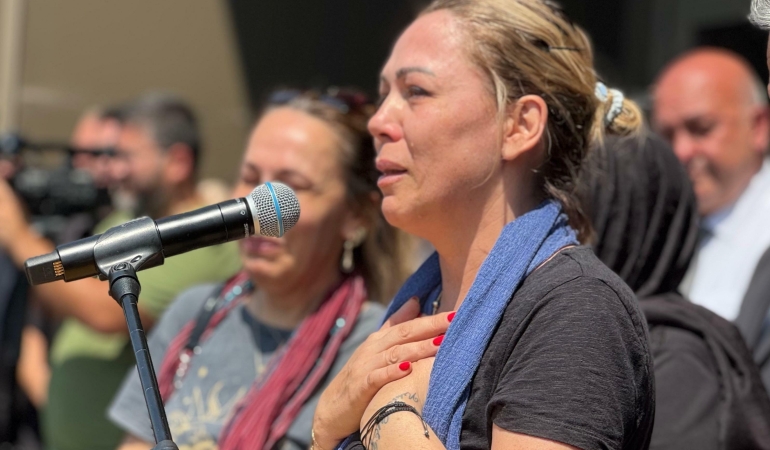 Nurcan Zeyrek: Ben ona sözümü verdim bugün, hep dik duracağım