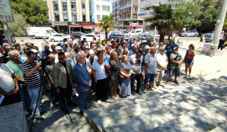 Burhaniye’de Cerrahi Tarikatı’nın Muhyiddin-i Rumi Türbesi’ne yaptığı saygısızlığa tepki