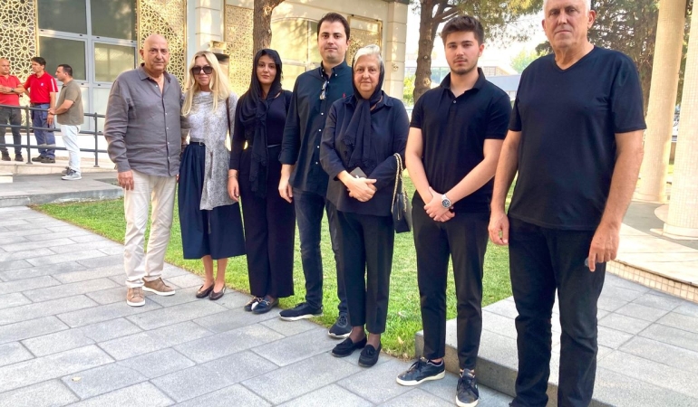 Manisalılar, OSB Başkanı Türek’in annesi Hikmet Türek’i hayatını kaybettiği günde andı