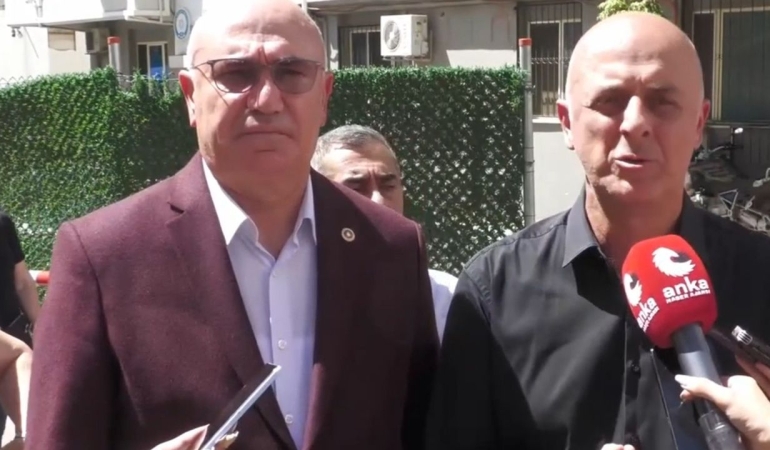 CHP’li vekillerden Tunç Soyer’e destek ziyareti: Bu bir algı soruşturmasıdır