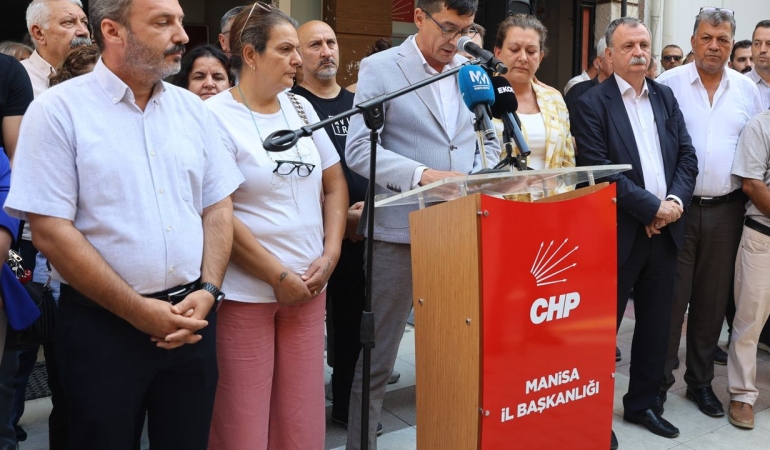 CHP’liler Manisa’dan seslendi: Siyasi yargı operasyonları partimizi iktidar yürüyüşünden koparamayacak