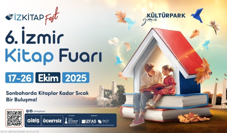 6. İzmir Kitap Fuarı kitapseverlerle buluştu