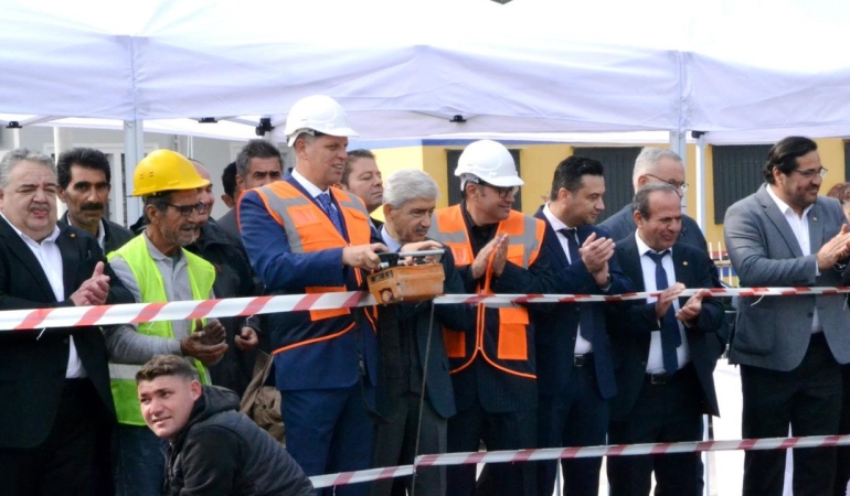 Manisa Ticaret Borsası yeni bina temeli atıldı: Bir yıl içerisinde tamamlanacak