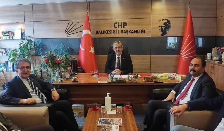 CHP Heyetinden Balıkesir’e “Dirençli Kentler” ziyareti: Belediyelerimizin yanındayız
