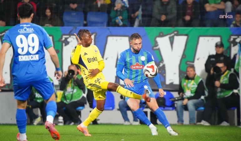 Fenerbahçe, Çaykur Rizespor’u 5-2 mağlup etti