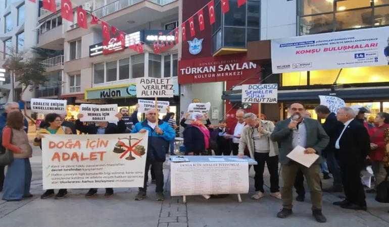 İzmir’den Doğa İçin Adalet çağrısı: Ücretleri devlet karşılasın!