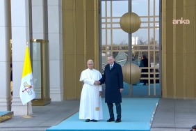 Papa 14’üncü Leo, Türkiye'de: Cumhurbaşkanı Erdoğan ile görüştü