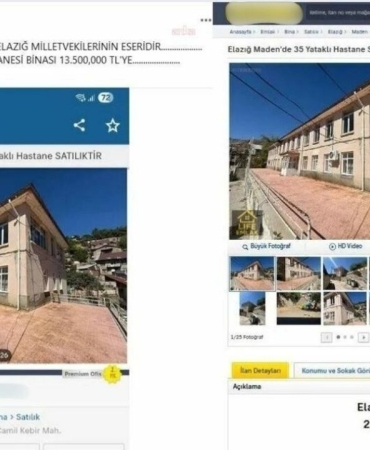 SGK'nin sattığı hastane binası 7 ay sonra 13,5 milyon liraya