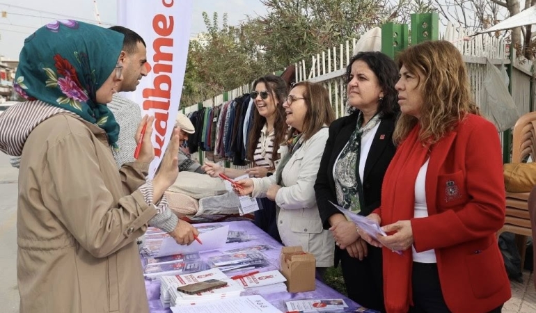 Şehzadeler Belediyesi’nden Nurlupınar’da kadına şiddete karşı farkındalık etkinliği