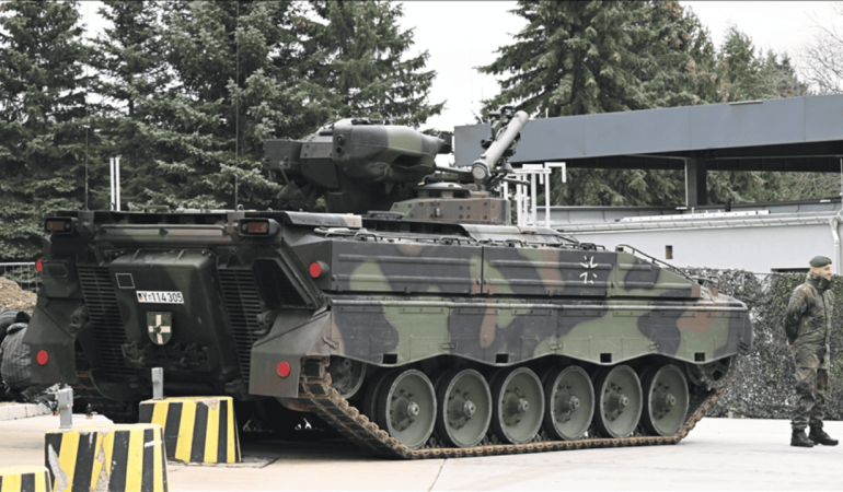 Alman Silahlı Kuvvetlerinden 4,2 milyar avroluk zırhlı muharebe aracı siparişi