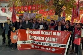 BİRTEK-SEN: Asgari ücret işçilerin cebine girmeden açlık sınırının altında kaldı