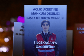 CHP'den Kadıköy'de adalet nöbeti: Bilgekağan Şarbat yalnız değildir