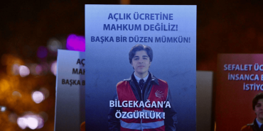 CHP'den Kadıköy'de adalet nöbeti: Bilgekağan Şarbat yalnız değildir