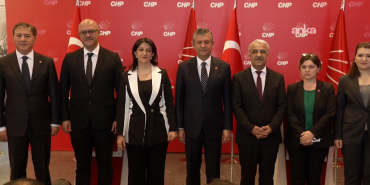 DEM Parti İmralı Heyeti CHP Genel Başkanı Özgür Özel ile