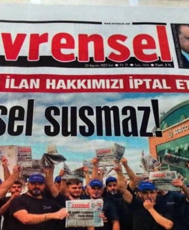 Evrensel'in İzmir bürosuna silahlı saldırı davasında saldırgan tahliye edildi
