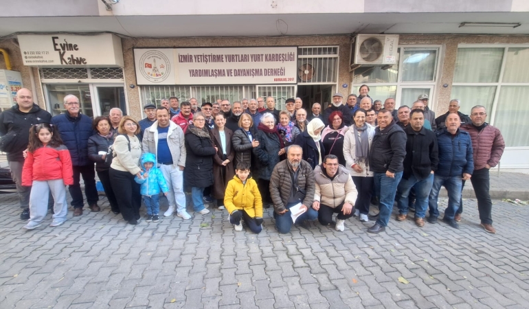 İzmir Yetiştirme Yurtları Yurt Kardeşliği Yardımlaşma ve Dayanışma Derneği 8. kuruluş yılını kutladı