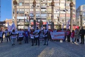 Kamu emekçileri Edremit’te bütçe ve ekonomik koşullara karşı iş bıraktı