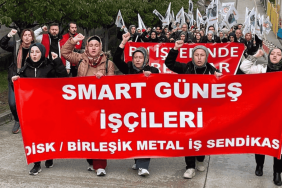 Smart Solar'da 'grev kırıcılığı' gerilimi: İşçiler merkeze yürüdü