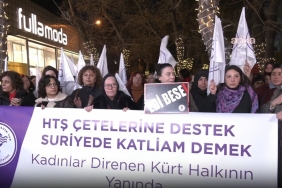 Ankara'da Barışa İhtiyacım Var Kadın İnisiyatifi'nden Suriye'deki saldırılara tepki