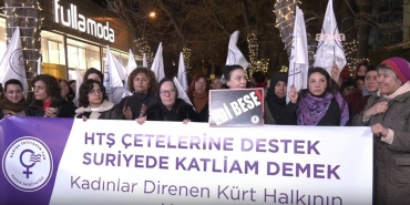 Ankara'da Barışa İhtiyacım Var Kadın İnisiyatifi'nden Suriye'deki saldırılara tepki