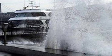 BUDO olumsuz hava koşulları nedeniyle 8 seferini iptal etti