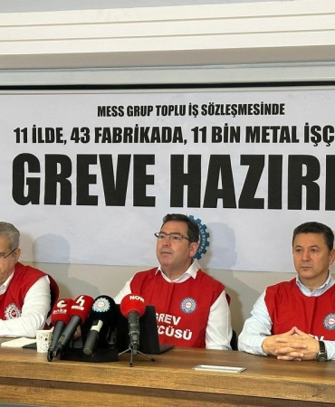 Birleşik Metal-İş: 11 bin metal işçisi 30 Ocak’ta kademeli olarak