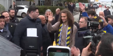 Fenerbahçe'nin transfer görüşmelerine başladığı Matteo Guendouzi, İstanbul'a geldi