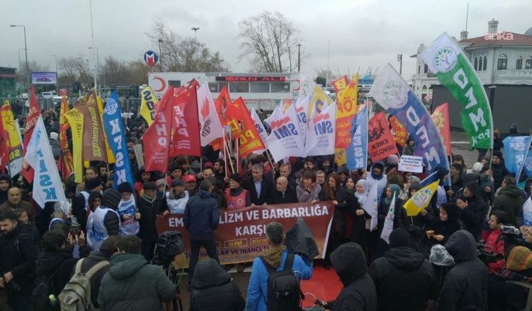 İstanbul Emek, Barış ve Demokrasi Güçleri: Suriye’de karanlık bir süreç başlatıldı