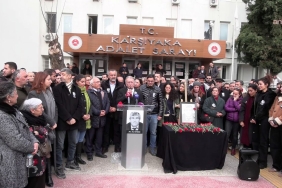 İzmir Barosu’ndan Ali Aydın için adliye önünde açıklama: Bu cinayet