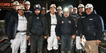 Manisa Valisi Özkan, 2026’ya Soma’daki madencilerle girdi