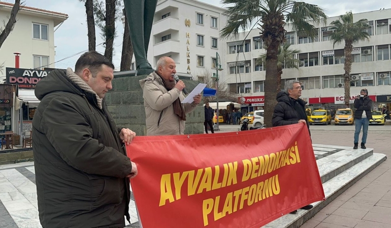 Ayvalık Demokrasi Platformu’ndan ABD’nin Venezuela’ya yönelik saldırısına tepki