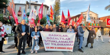 Antalya’da gözaltılara tepki: Hukuksuz baskınlara son verilsin