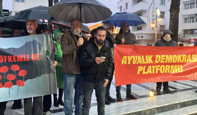 Ayvalık Demokrasi Platformu: Bu yıkımı unutmayacağız, bu suçu affetmeyeceğiz