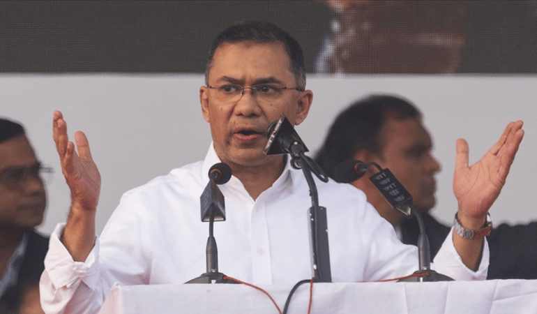 Bangladeş’te seçimleri kazanan BNP’nin lideri Rahman, dış politikada ülkesinin çıkarlarını koruyacak