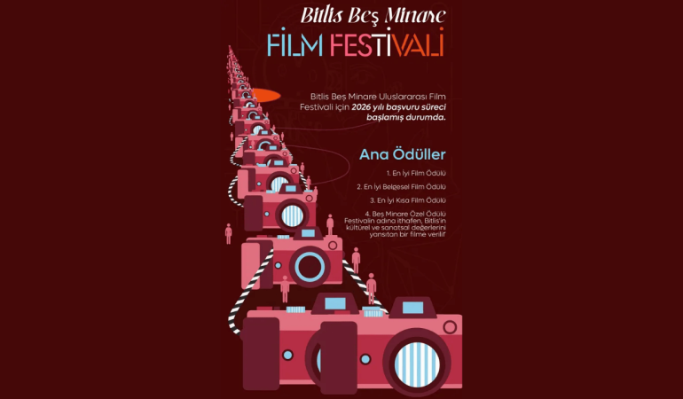Bitlis Beş Minare Film Festivali mayıs ayında izleyicilerle buluşacak