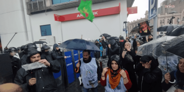 Dem Parti İzmir il örgütü’nün ‘Rojava’ yürüyüşüne izin verilmedi