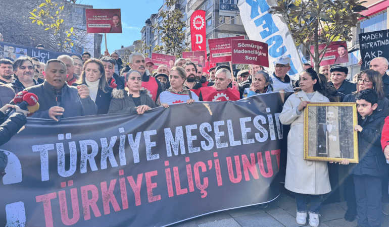 İliç maden faciasının ikinci yılında Kadıköy’de adalet yürüyüşü