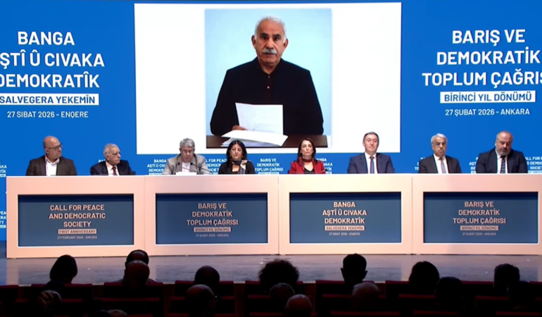 İmralı heyeti, Abdullah Öcalan’ın mesajını paylaştı