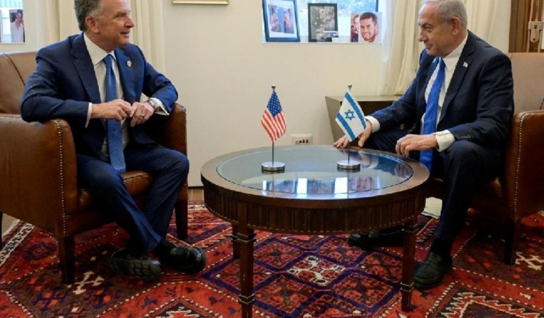Netanyahu, ABD Başkanı Özel Temsilci Witkoff ile bir araya geldi
