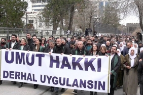 ÖHD ve 16 bölge barosundan Diyarbakır’da “umut hakkı” yürüyüşü: AİHM