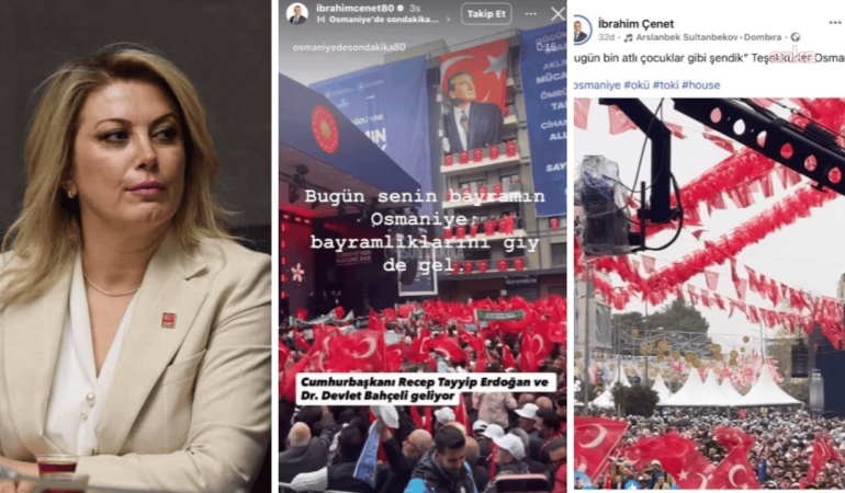 Osmaniye Belediye Başkanı Çenet’in sosyal medya paylaşımı tepki topladı