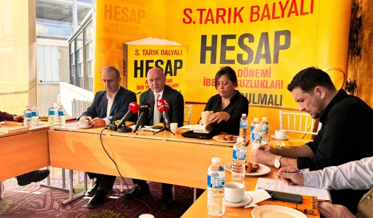 S. Tarık Balyalı’nın İBB yolsuzluklarını konu alan “HESAP ‘AKP Dönemi İBB Yolsuzlukları’ SORULMALI” kitabı yayımlandı