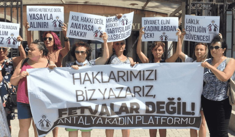 Antalya Kadın Platformu: Larin Kayataş’a yönelik uygulamalar hukuksuzdur