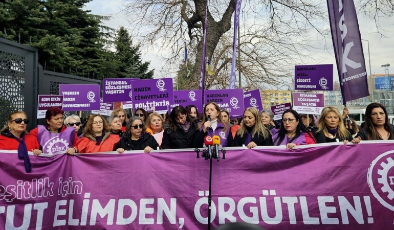 Arzu Çerkezoğlu: Eşdeğer işe eşit ücret hala en temel taleplerimizden biri