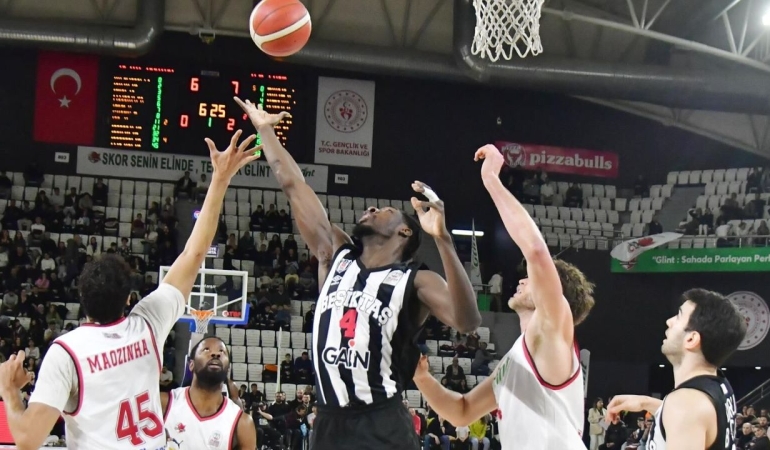Beşiktaş Gain Glint Manisa Basket’i 102-70 yendi