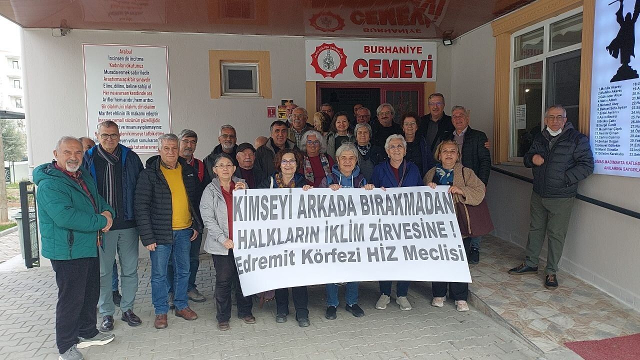 Edremit Körfezi’nde ekoloji mücadelesi büyüyor: “Halkların İklim Zirvesi Edremit Körfezi