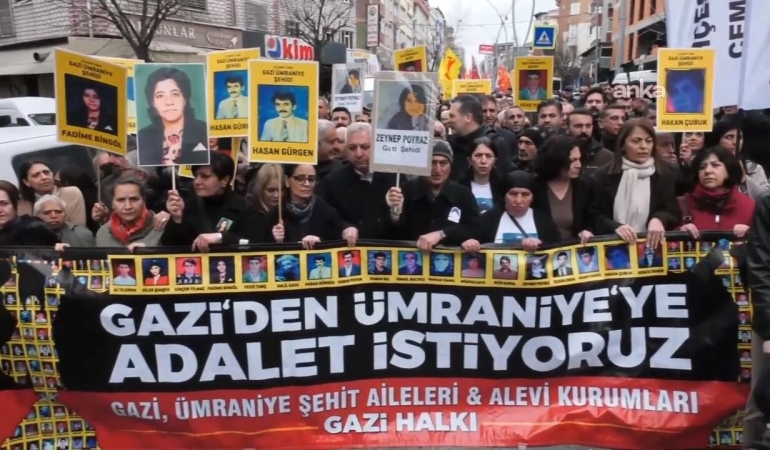 Gazi katliamında yaşamını yitirenler 31'inci yıl dönümünde anıldı